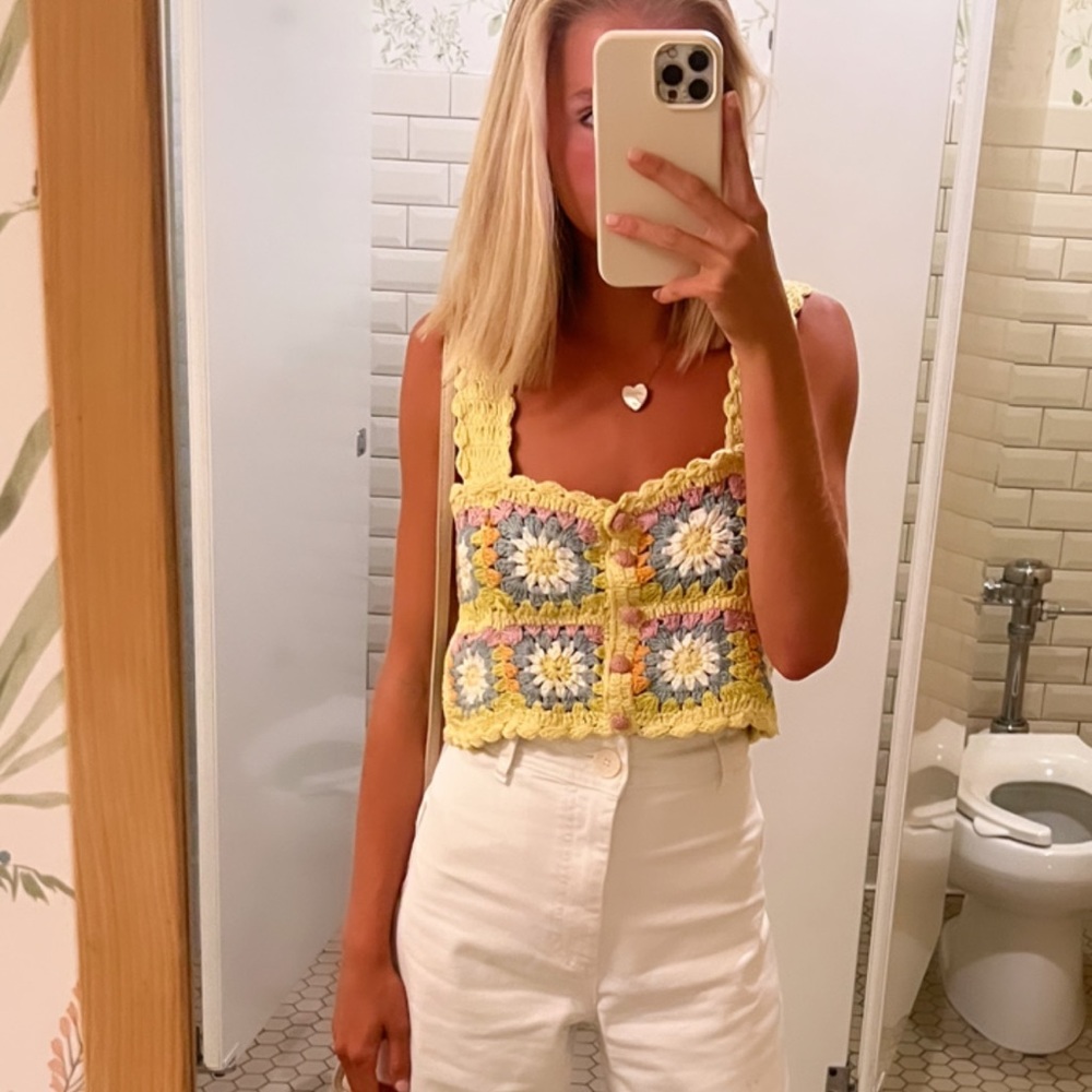 Alemais Petra crop top